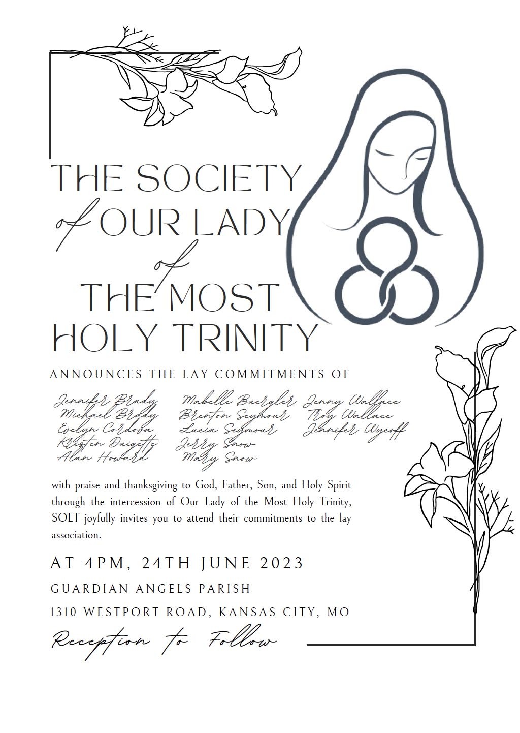 Lay Invitation
