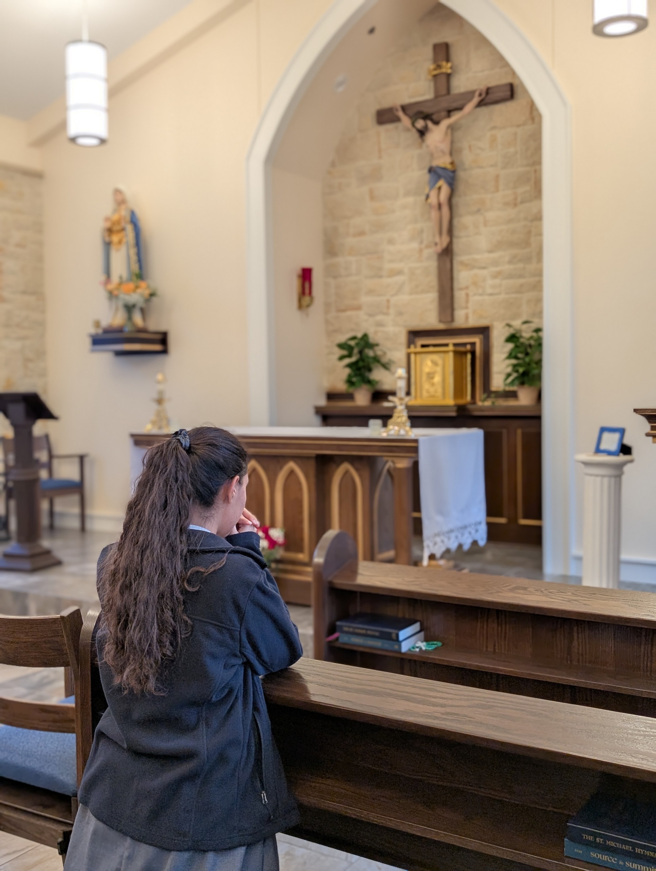 Postulant Praying