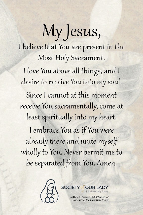 Spiritual Communion