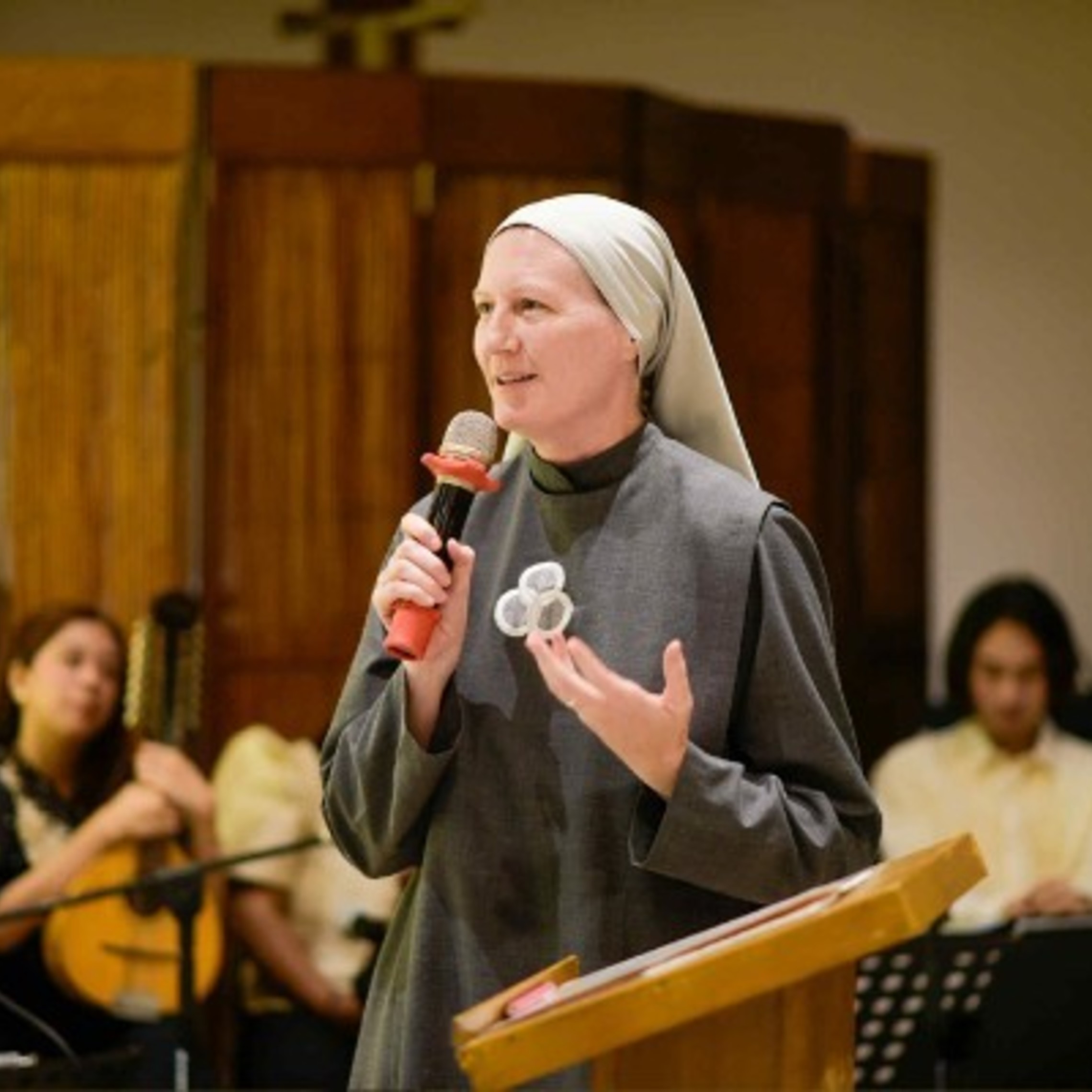 Sr. Mediatrix speaking