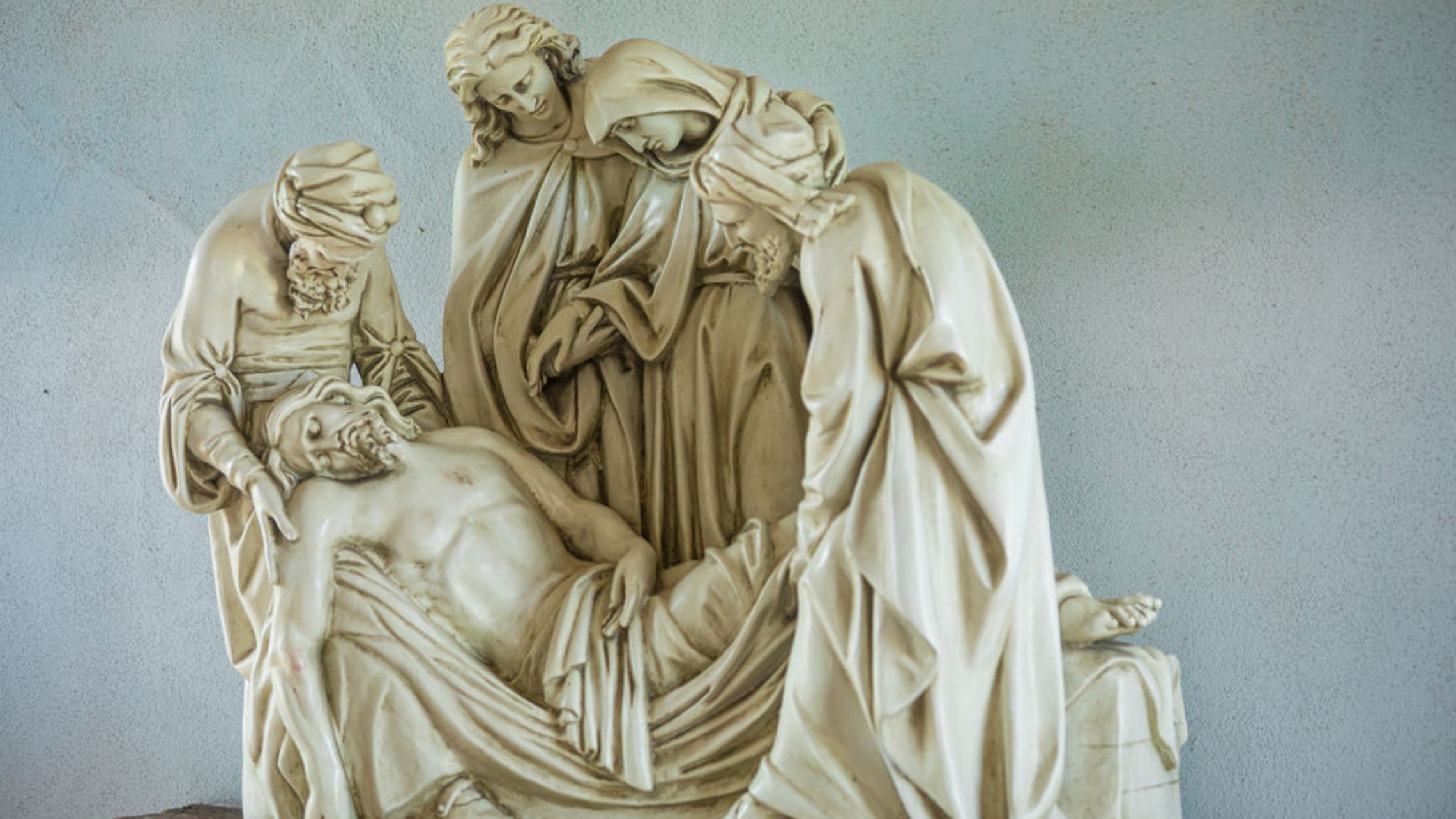 Jesus is laid in the tomb